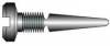 Stainless Self-Aligning Screws <br> 1.2mm x 2.5mm x 2mm Head  <br> Gray Nylok Coated (100)